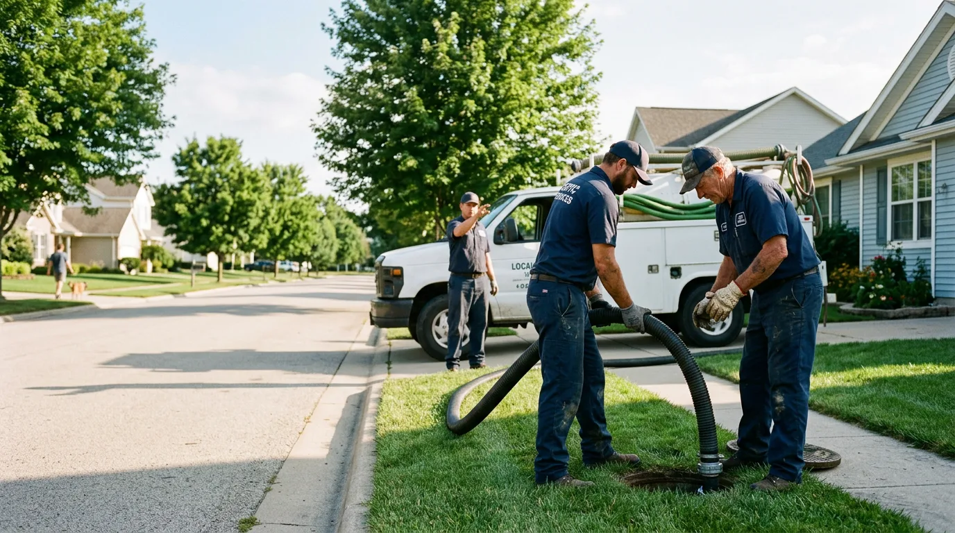 Emergency Septic Service in Bay City, WI